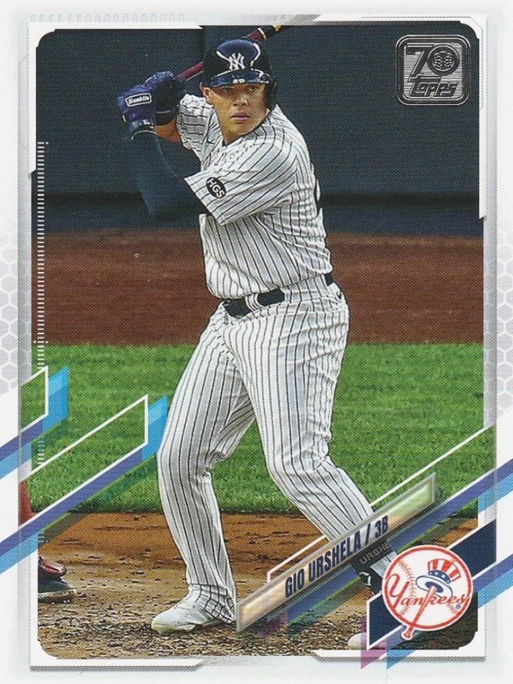 Gio Urshela - 2021 Topps 70th Anniversary Series 1 Card